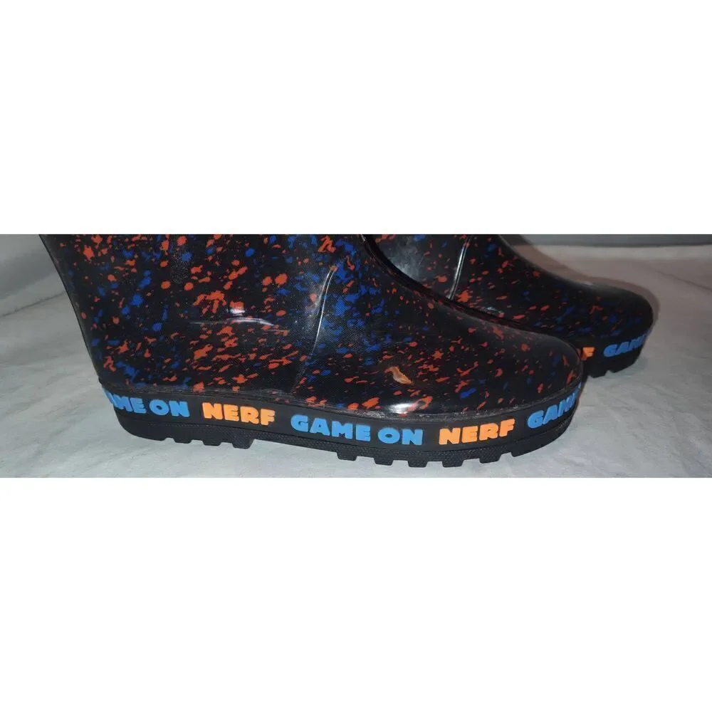 Nerf Splatter PVC Wellies Rain boots Size 2